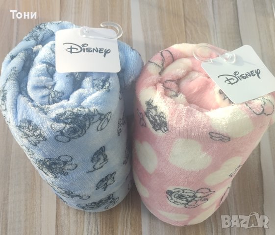 Нови детски одеяла Mickey и Minnie Mouse Disney / р-р: 72х94 см
Minni, снимка 1 - Спално бельо и завивки - 42834298