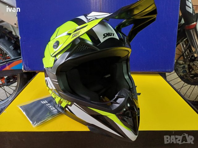 Каска cross enduro ktm шлем sxf exc yzf tc te, снимка 4 - Мотоциклети и мототехника - 42430381