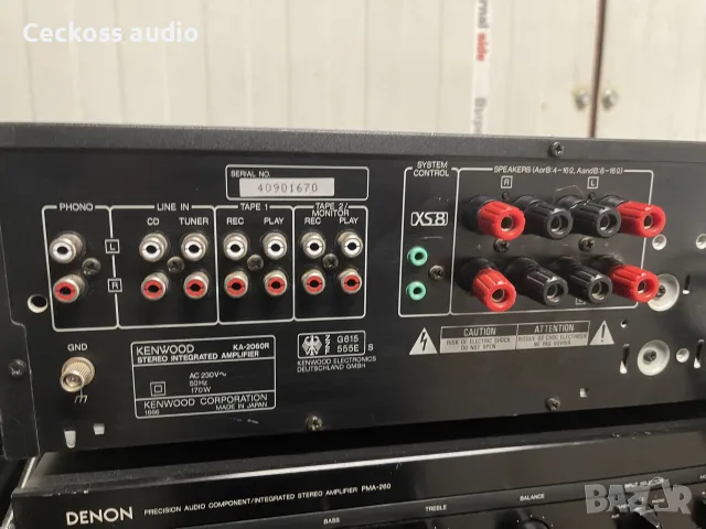 🎼 KENWOOD KA-2060R — JAPANESE HI-FI INTEGRATED AMPLIFIER, снимка 5 - Ресийвъри, усилватели, смесителни пултове - 56138984