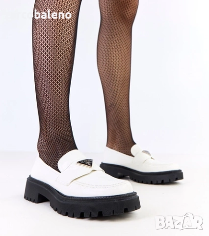 Дамски мокасини с метална декорация Sarhida, снимка 2 - Дамски ежедневни обувки - 51751355