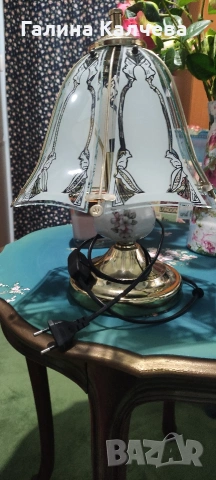 Нощна витражна лампа 