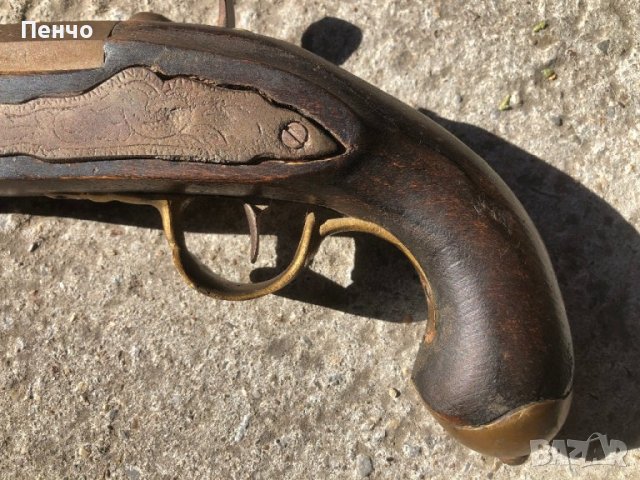 стара, реалистична реплика на капсулен пистолет , снимка 7 - Антикварни и старинни предмети - 42533634