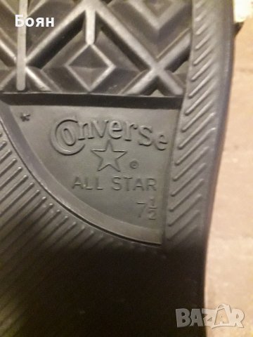 Мъжки кожени кецове Converse, снимка 3 - Кецове - 42829165
