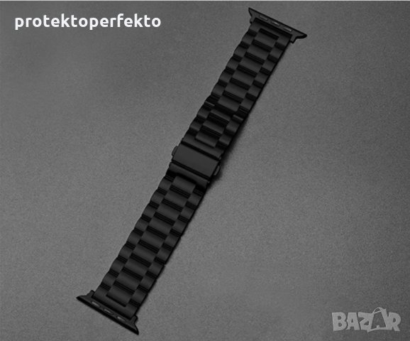 Метална каишка за Apple WATCH 3, 4, 5, 6, SE, 7 - 42мм, 44мм, 45мм, 49мм, снимка 5 - Каишки за часовници - 31002607