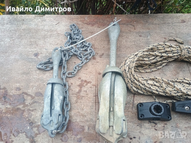 Котвен механизъм Scotty Anchor Lock и котви с въже, снимка 4 - Екипировка - 53937780