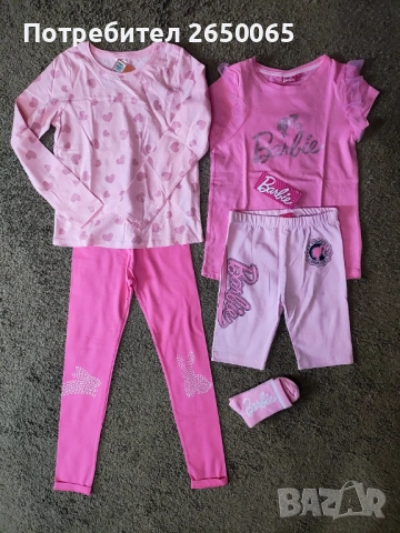 Нови детски комплекти 134см./💯% памук!