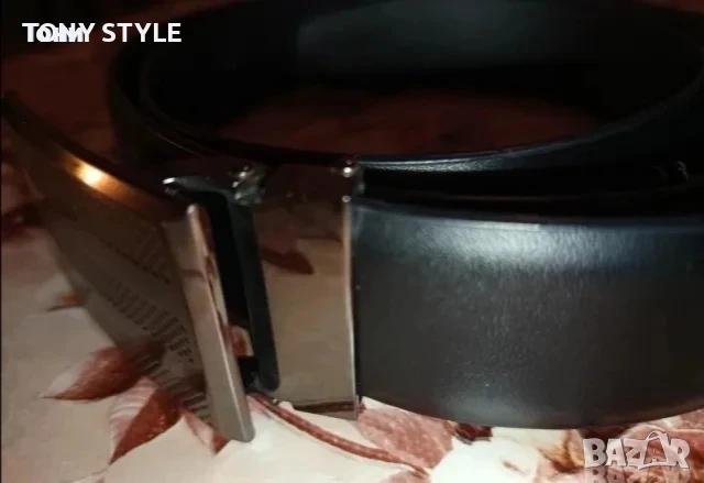 Нов Мъжки Колан Изцяло от Естествена Кожа 130см., снимка 7 - Колани - 51696817