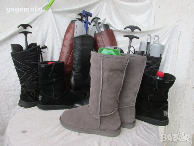 водоустойчиви ботуши, боти апрески Limelight® original,аналог UGG,37 - 38,100% естествена кожа+вълна, снимка 14 - Дамски ботуши - 35648772