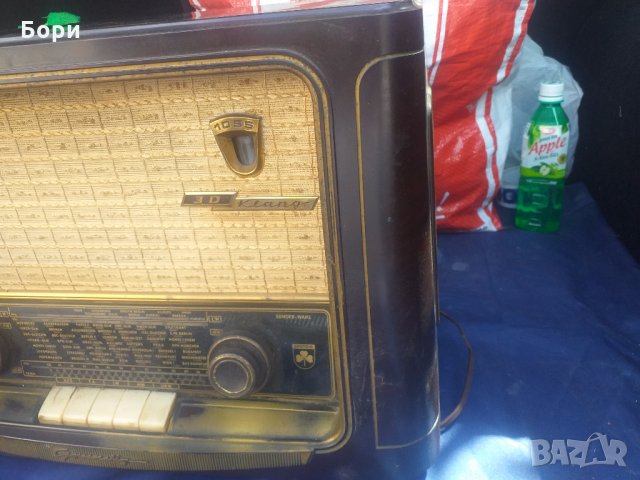 GRUNDIG 1055W/3D  1955г  Радио, снимка 4 - Радиокасетофони, транзистори - 29515915