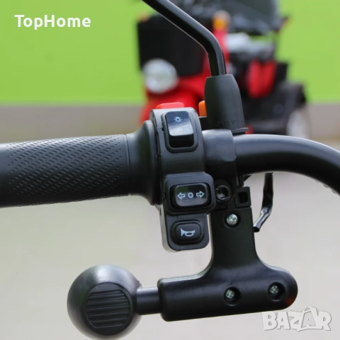  Електрическа Триместна Триколка X1 1500W/48V/12Ah , снимка 8 - Мотоциклети и мототехника - 41138170