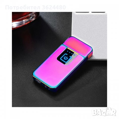 USB запалка с тъч скрийн, без пламък, снимка 4 - Други стоки за дома - 40076165