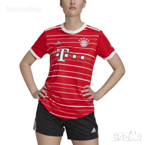 Adidas Bayern Munich 22/23 Womens - дамска фенска тениска Л, снимка 2 - Тениски - 54358185