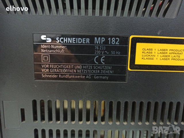 Аудио система Schneider MP 182, снимка 5 - Аудиосистеми - 31160090