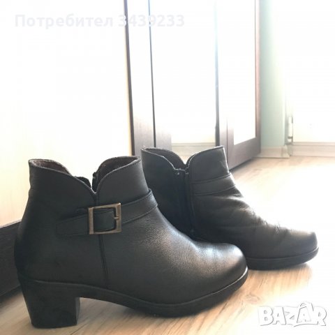 Дамски боти естествена кожа 37
