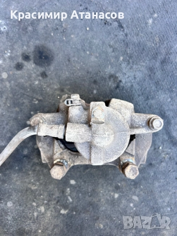 Спирачен апарат преден ляв за Фиат Гранде пунто 1.3 JTD. 75кс. 2008г, снимка 3 - Части - 51955180