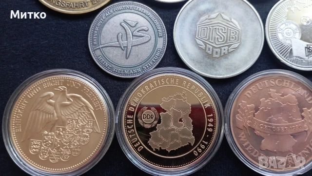 Лот 18 броя плакети-медали Германия , снимка 9 - Нумизматика и бонистика - 50443139