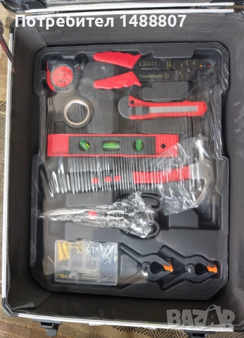 професионален комплект инструменти в куфар, снимка 6 - Куфари с инструменти - 54023522