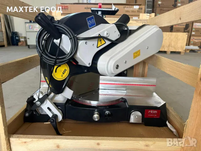 Преносим циркуляр с горно подаване на диска Ritim ATLANTIC 400, снимка 7 - Циркуляри - 48888224