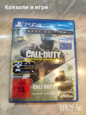 PS4 игри - Call of duty - Infinite warfare и Black Ops 4, снимка 2 - Игри за PlayStation - 51412172