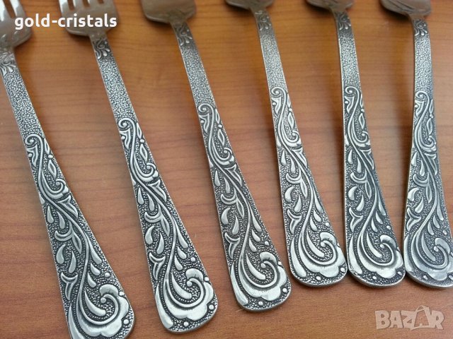 Руски прибори за хранене вилици, снимка 2 - Антикварни и старинни предмети - 32175593