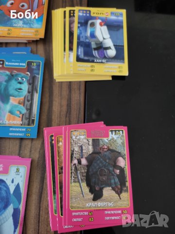 Карти на Звездите на Disney Pixar , снимка 3 - Колекции - 37011232