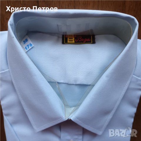 МЪЖКА РИЗА С КЪС РЪКАВ, снимка 2 - Ризи - 37617998