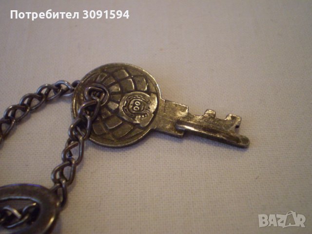 Ретро два малки ключа за катинар за пътна чанта за сейф, снимка 3 - Антикварни и старинни предмети - 40496714