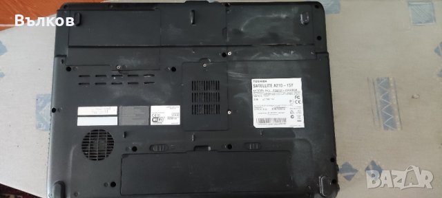Лаптоп Tushiba A210-15Y, снимка 5 - Лаптопи за дома - 40535113