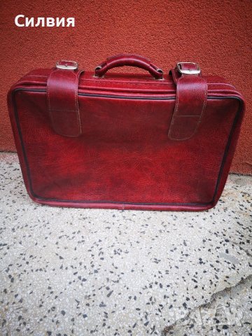 Куфар за багаж естествена кожа, снимка 1 - Други стоки за дома - 37650310