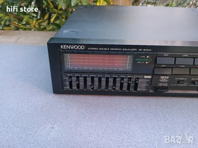Kenwood  GE-900W stereo graphic equalizer spectrum analyzer, снимка 6 - Еквалайзери - 48885537