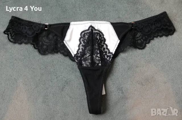 Boohoo Premium Satin Thong M нова луксозна прашка с етикет