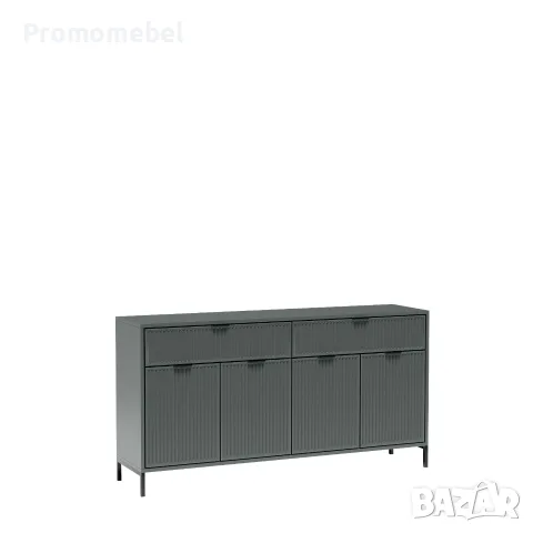 Луксозен дизайнерски комод/шкаф LINKaSTYLE LS-1 (165.3 см) – Зелен камък! ПРОМОЦИЯ !, снимка 2 - Скринове - 55815973