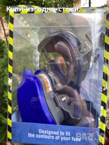 Респираторна полумаска с очила GVS Elipse Integra SPR401, А1P3 RD, размер M/L, снимка 4 - Други инструменти - 42742280