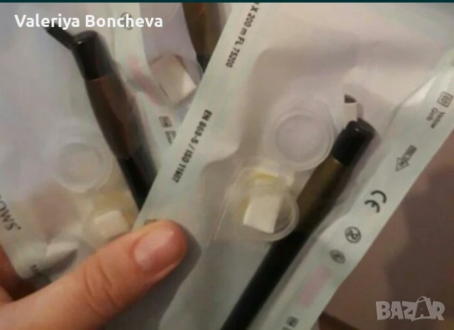 Държачи с ножчета за еднократна употреба за микроблейдинг Phibrows