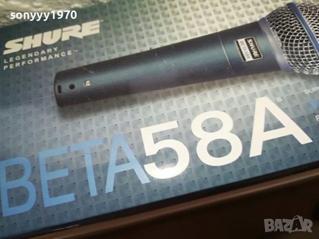 SHURE BETA-БЕЗ БУТОН КОМПЛЕКТ МИКРОФОН 0308221850, снимка 2 - Микрофони - 37587477