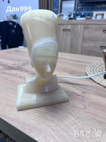 Колекционерска лампа от оникс, снимка 2 - Антикварни и старинни предмети - 53273068