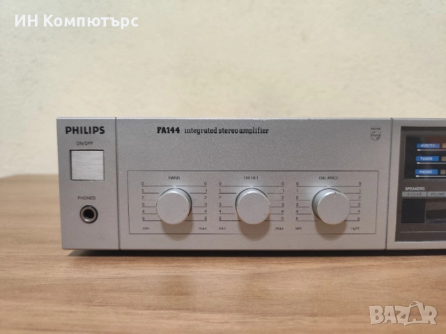 Продавам транзисторен стерео усилвател Philips 70FA144/00, снимка 6 - Ресийвъри, усилватели, смесителни пултове - 52541032