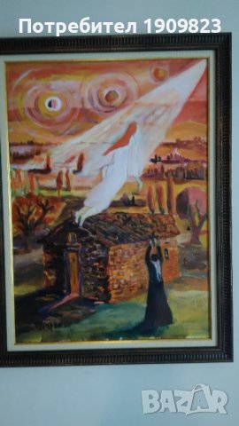 Голяма маслена картина , снимка 5 - Картини - 37027638