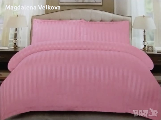 Спални комплекти от памучен сатен , снимка 7 - Спално бельо - 52800378