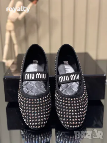 Miu Miu дамски елегантни обувки Различни цветове , снимка 4 - Дамски елегантни обувки - 49079901