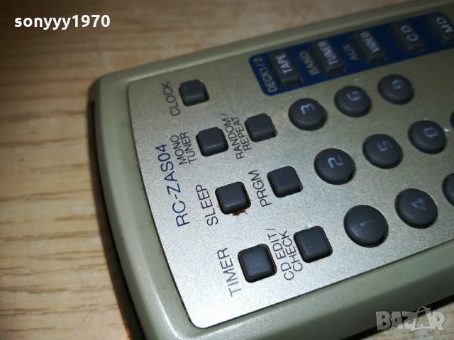 aiwa rc-zas04 audio remote-внос finland, снимка 6 - Други - 30591374