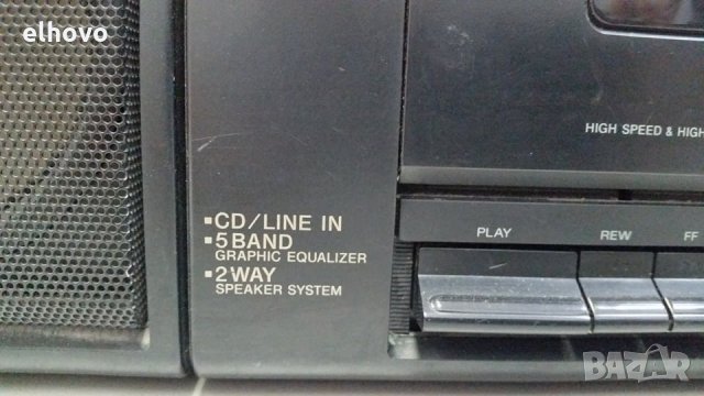 Радиокасетофон Sony CFS-W410L, снимка 5 - Радиокасетофони, транзистори - 30269211