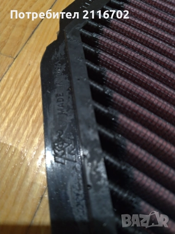 K&N въздушен филтър за Kawasaki zx6r Ninja zx636r zx600r, снимка 3 - Части - 51789457