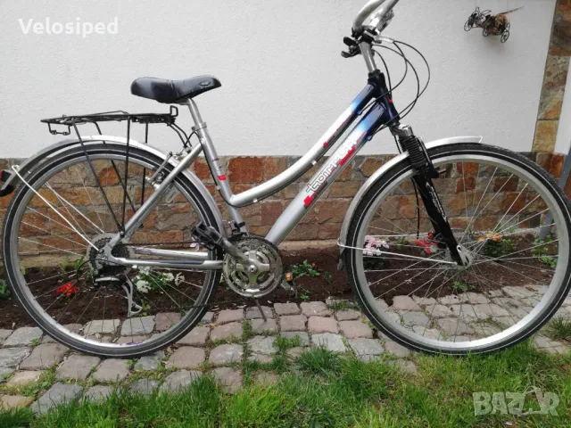 Алуминиев Велосипед TORREK 28" Made by MIFA Germany  24 скорости, снимка 4 - Велосипеди - 49637921