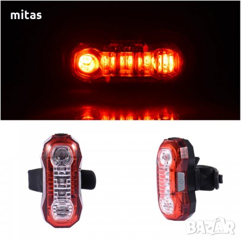 LED презареждаща се стоп светлина за велосипед колело – 120 lumen, снимка 12 - Аксесоари за велосипеди - 30402190