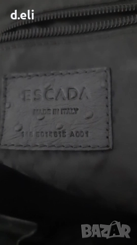 ESCADA Original 100% Кожа Голяма чанта, снимка 9 - Чанти - 51676636