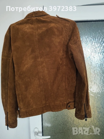 Мъжко велурено яке, снимка 2 - Якета - 54200015