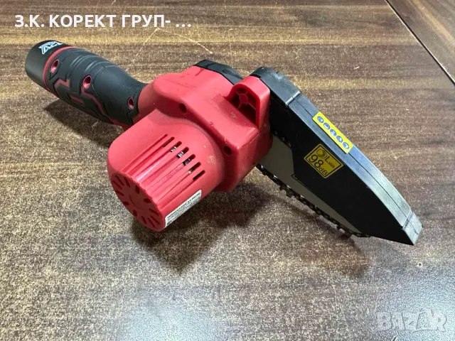 Акумулаторна кастрачка Raider RD-GP21, 12 V, 2 Ah, 10 см (4"), с 2 батерии и зарядно, снимка 4 - Градинска техника - 56116593