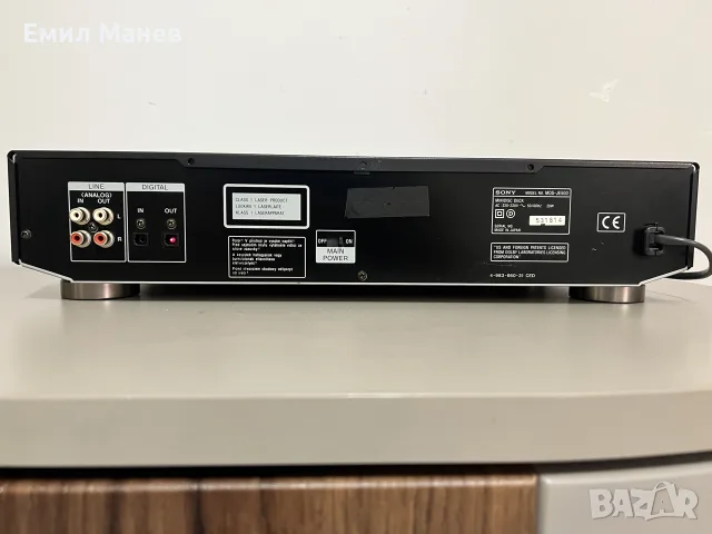 SONY MDS JE500  minidisc, снимка 5 - Декове - 56452173