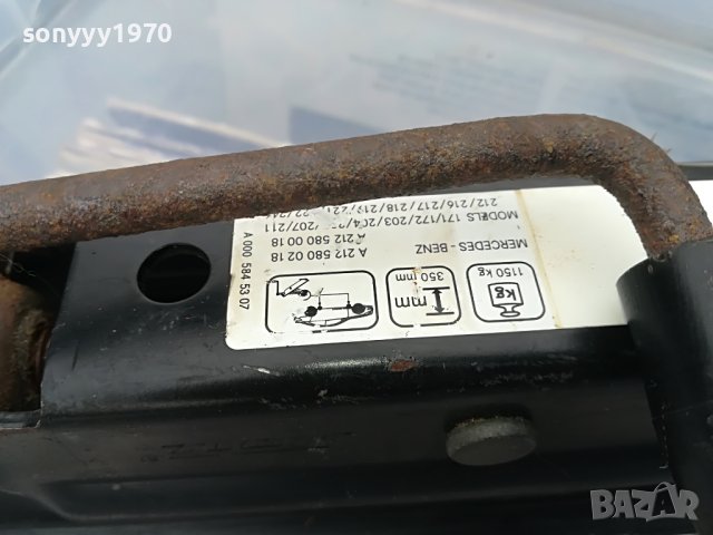 MERCEDES BENZ-1150КГ КРИК ВНОС ГЕРМАНИЯ 2904231646, снимка 4 - Аксесоари и консумативи - 40528693